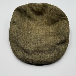 Vintage‎ Meteo GTI Ivy Driver Cap Made in France USA 7 Crest Lined Linen Blend